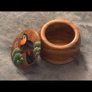 Handmade Toucan Trinket Case